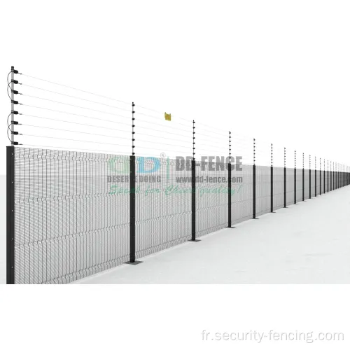 Système d'alarme de clôture électrique à impulsion haute tension